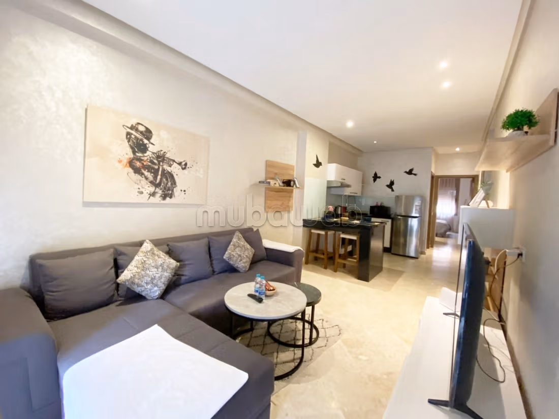 Studio moderne avec balcon au centre de Guéliz — 5