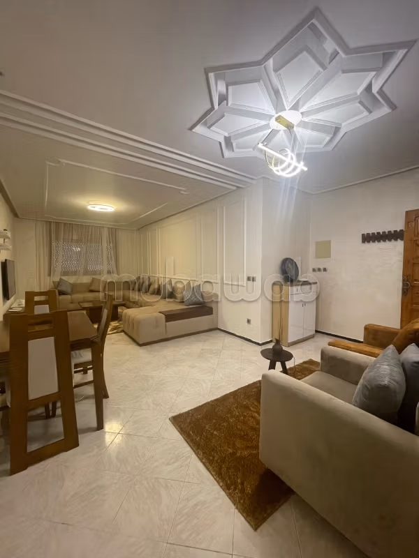 Rent this apartment in Haut Agdal. Dimension 110 m². Well furnished