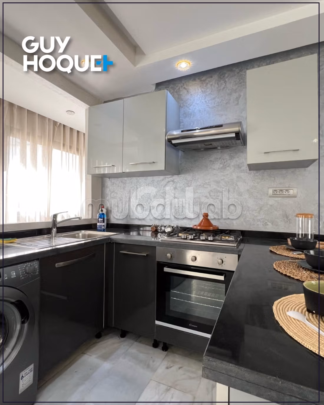 Appartement 2 CAC meublé BD LA Corniche Bourgogne