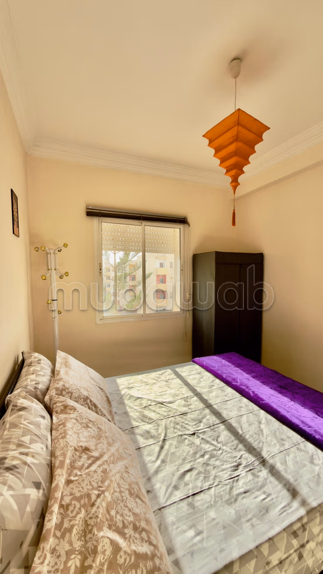 Location of an apartment in Hay Al Farah. Area 65 m². Furnished