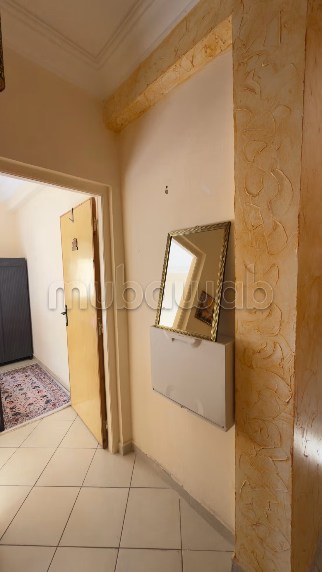 Location of an apartment in Hay Al Farah. Area 65 m². Furnished
