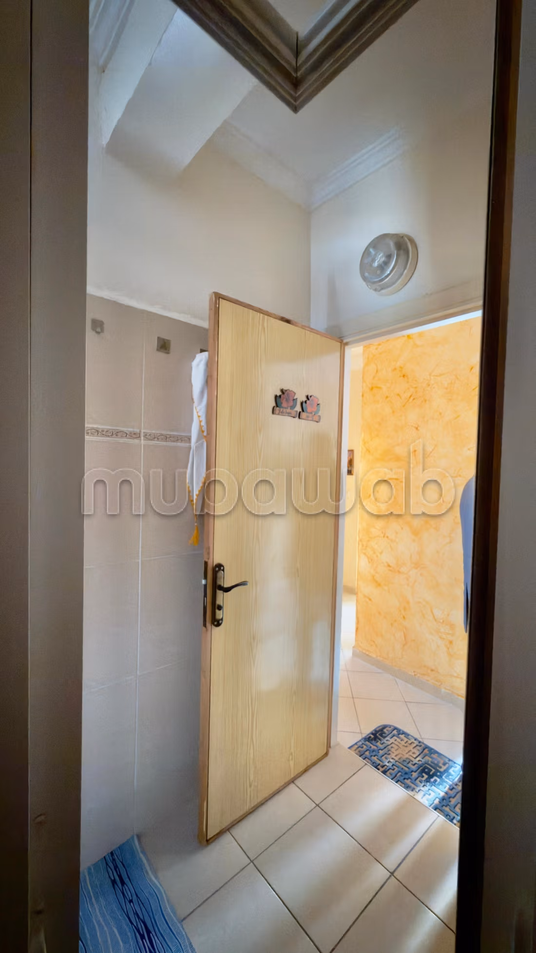 Location of an apartment in Hay Al Farah. Area 65 m². Furnished