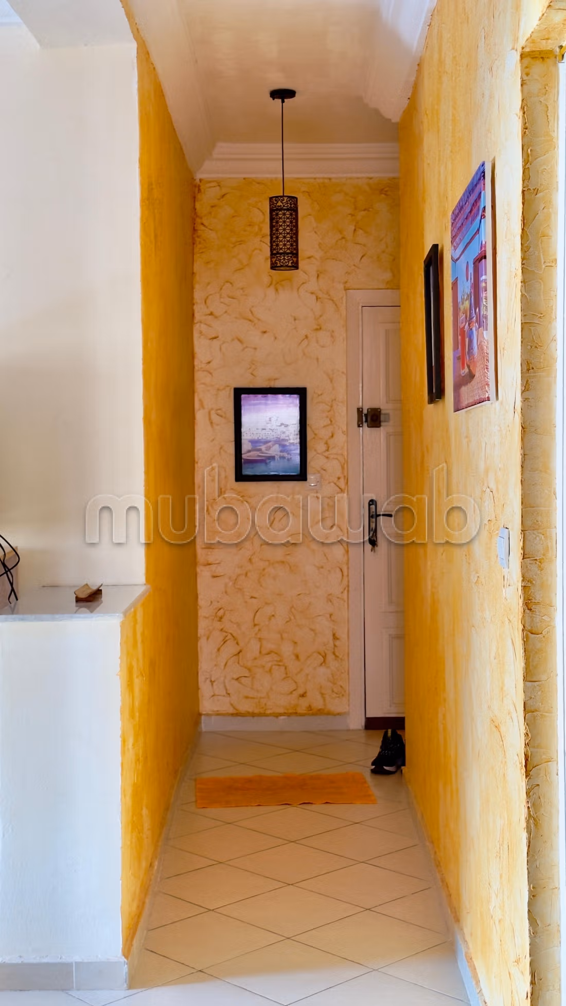 Location of an apartment in Hay Al Farah. Area 65 m². Furnished