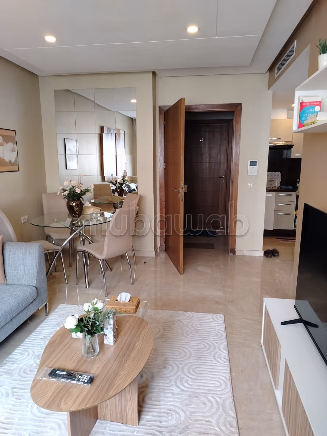 Studio ala location meublé a bourgogne 7500dh - Daha fazla