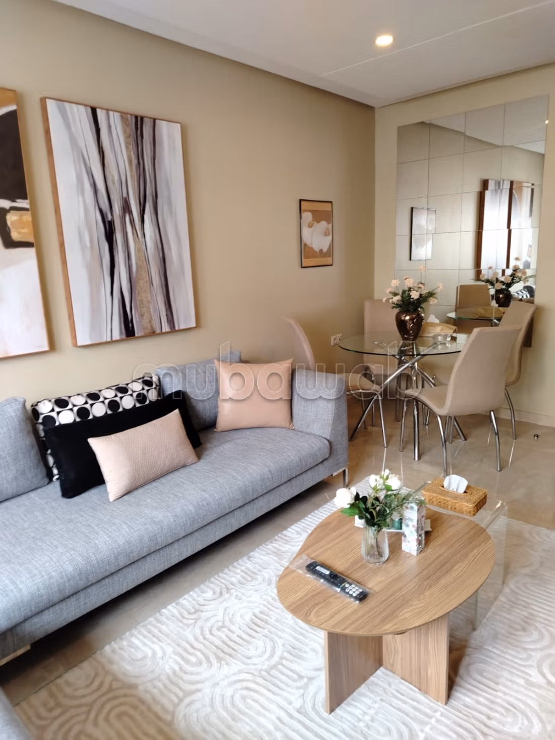 Studio ala location meublé a bourgogne 7500dh - Görünüm 4