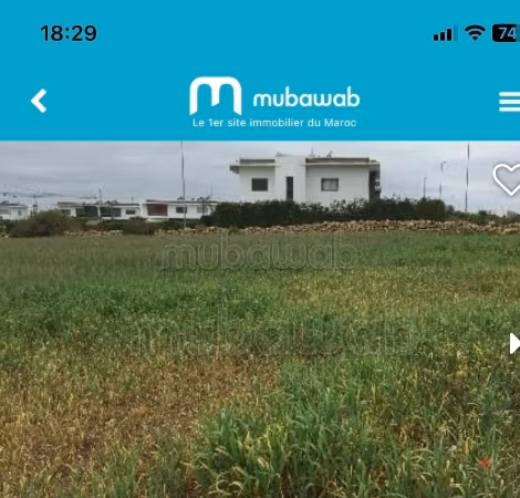 Grond te koop in Dar Bouazza. Oppervlakte van 2239 m²