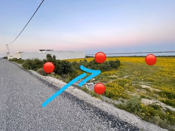 Terreno di 500m2 in vendita a Qarbah, Governatorato di Nabeul