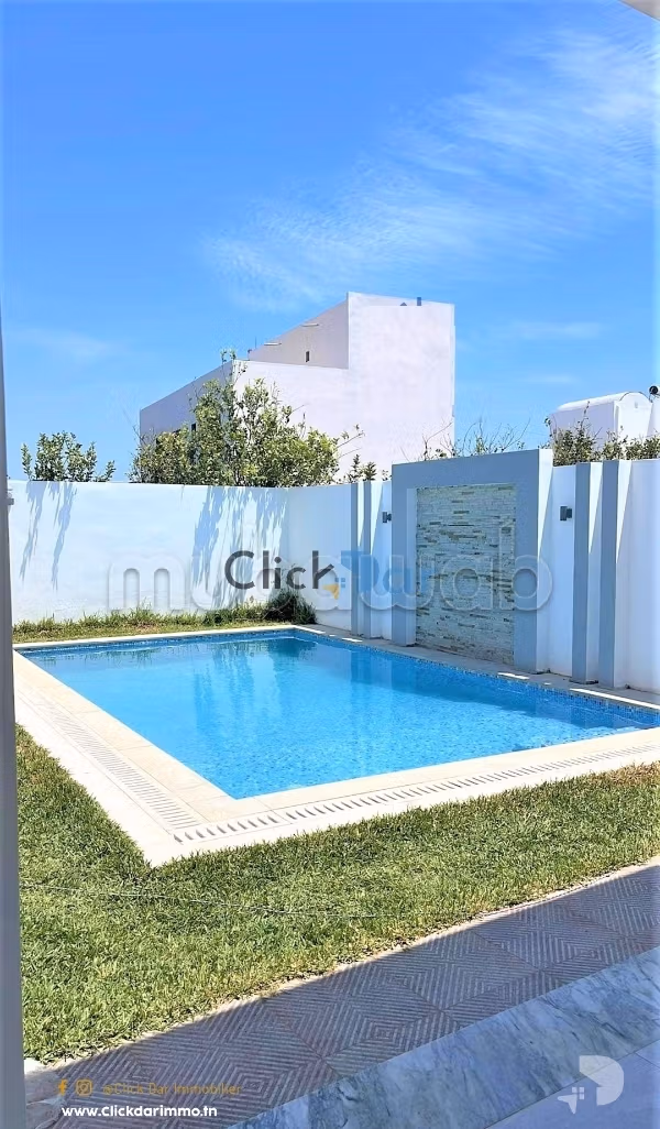 Une villa en S3 avec piscine a louer