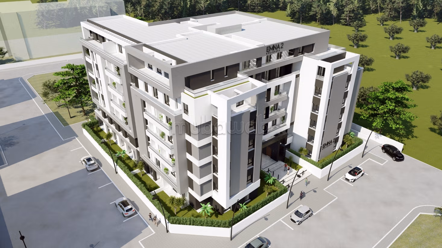 Vendita appartamento a Cité el Ghazela. 2 camere