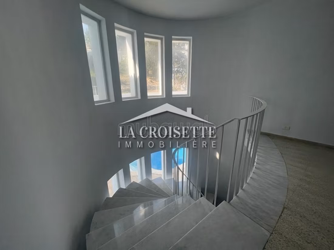 Villa con piscina S4 vista mare a Gammarth