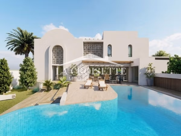 Villa S6 con piscina a Gammarth