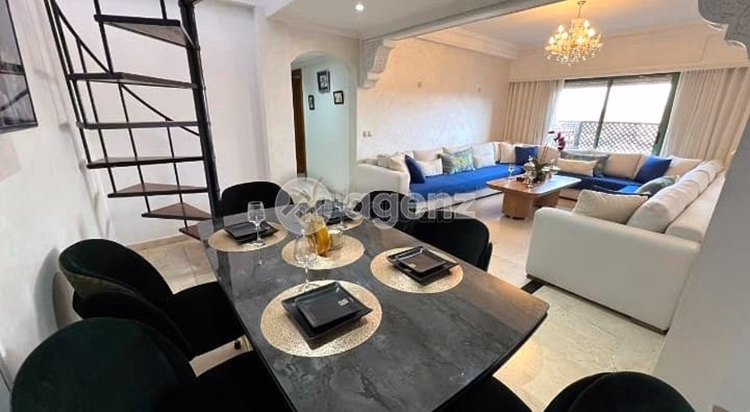 Appartamento in affitto di 191 m², 2 camere Samlalia Marrakech