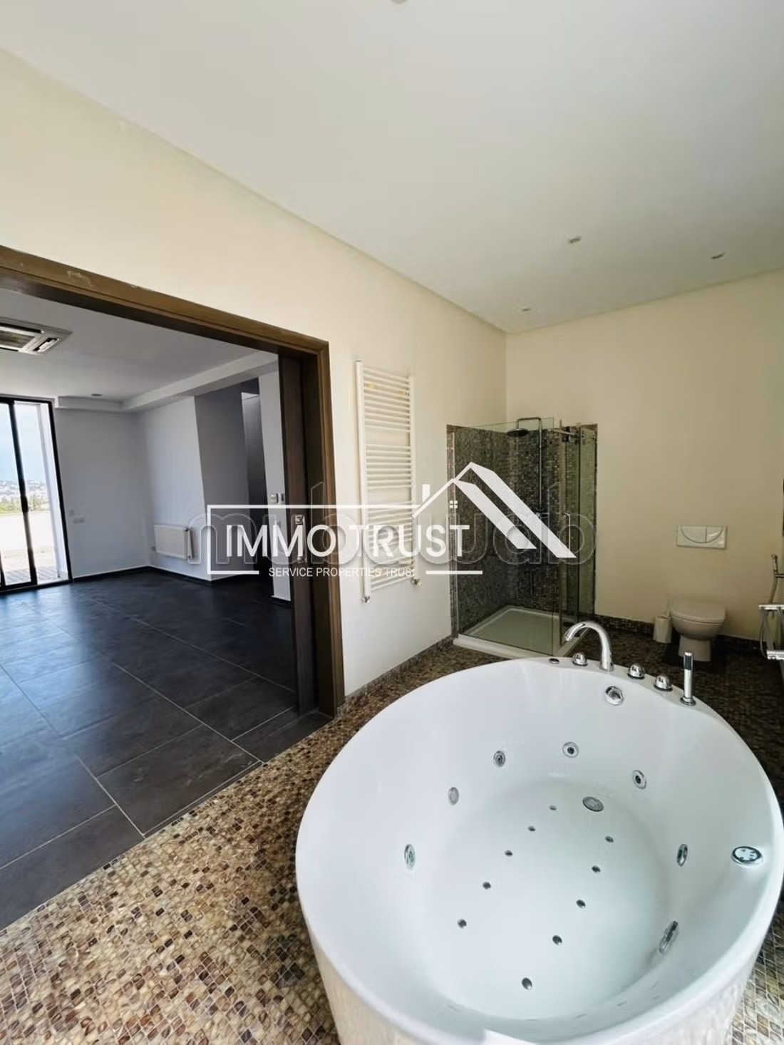 Villa S4 con giardino e piscina a La Marsa