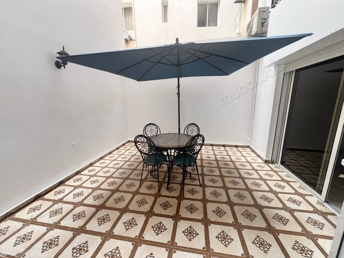 Très bel appartement en location à Guéliz. 2 chambres. Bien meublé