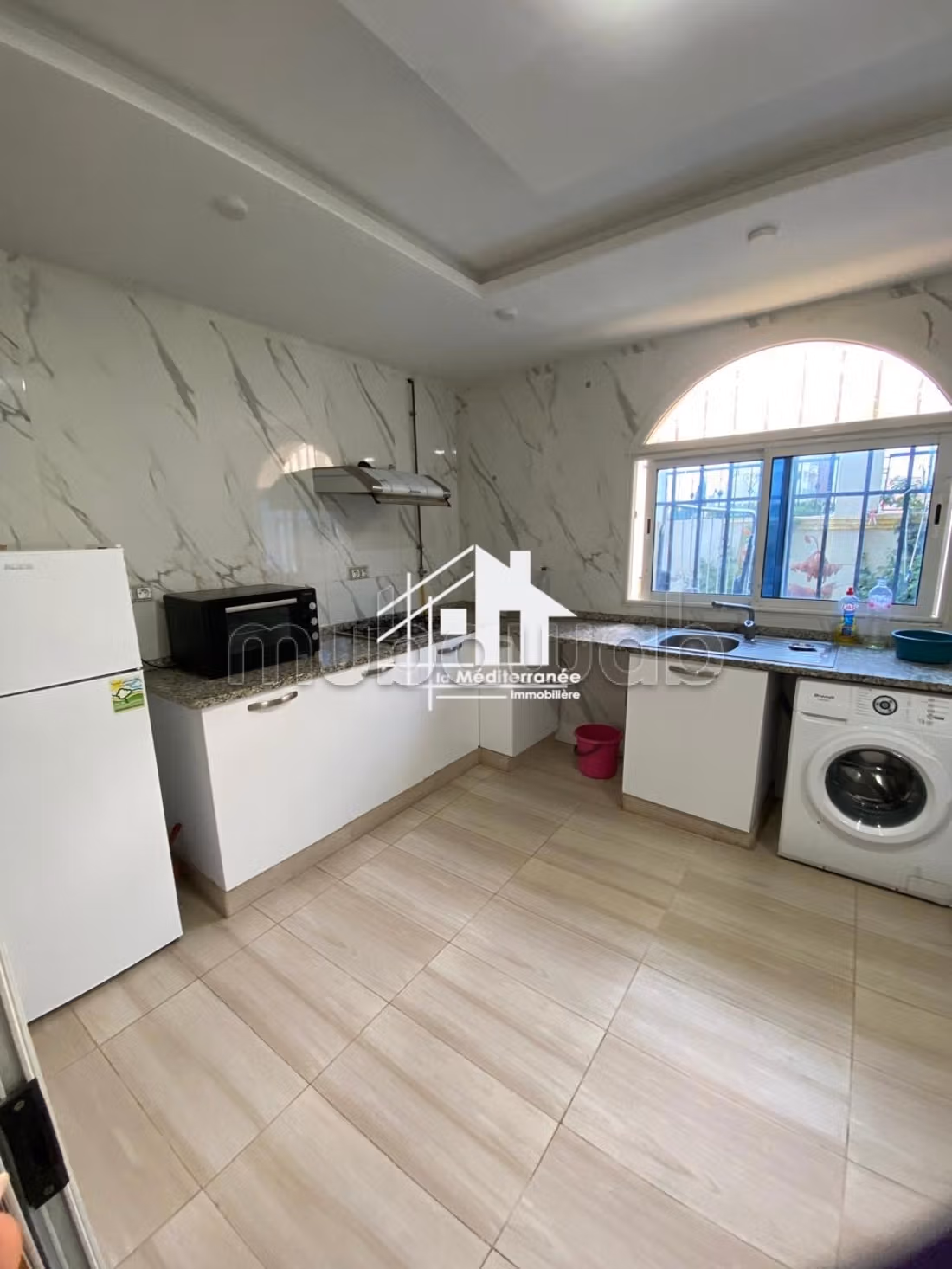 A vendre étage de villa S3 Hst Rdc au bardo