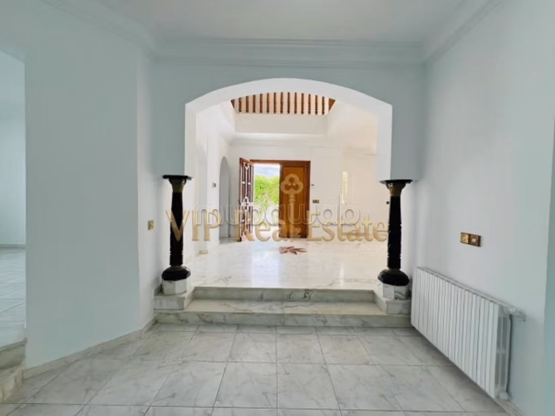 In affitto una villa con vista mare a Gammarth