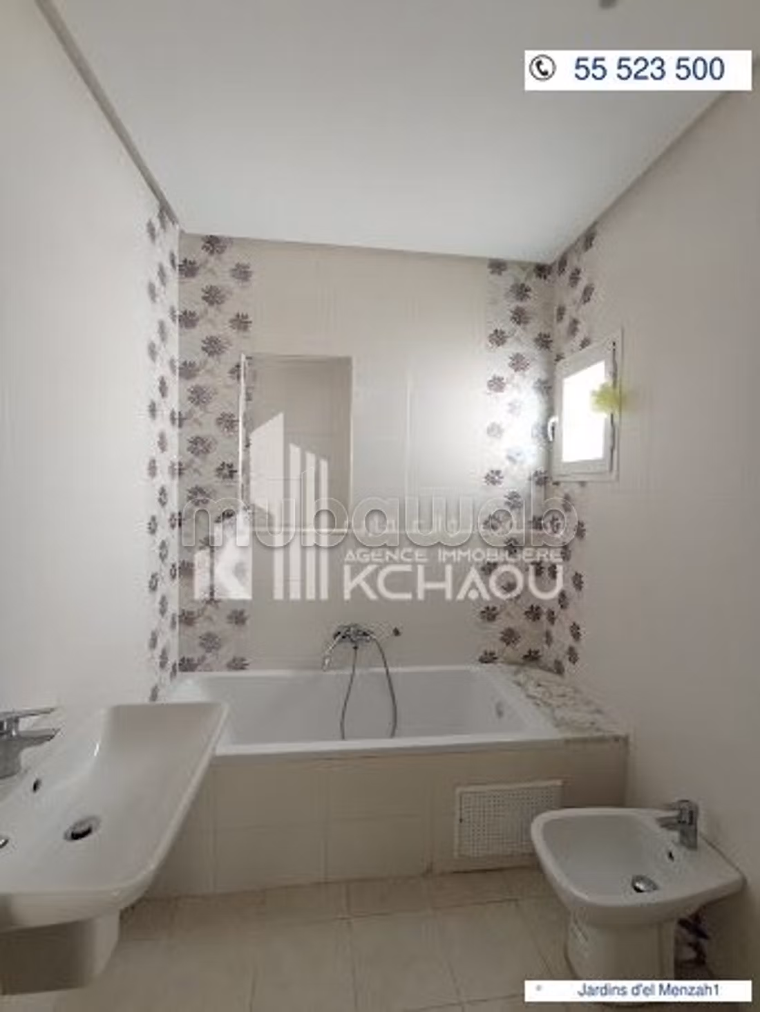 À louer s3 étage villa aux Jardins d'el Menzah 1