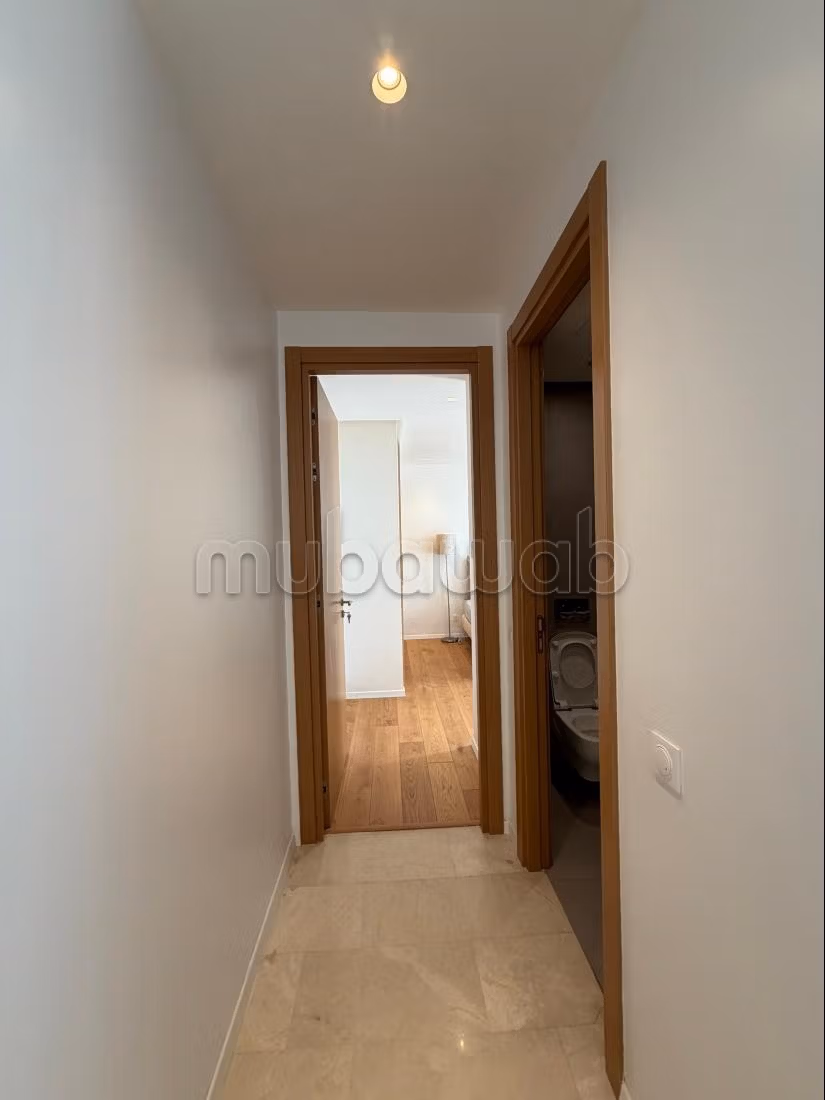 Magnifique studio meublé au 11 eme etage, résidence BO52, cuisine séparée, grande terrasse, — 6