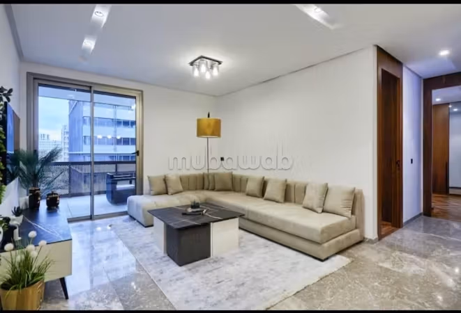 Appartement à vendre à Casablanca Finance City. 1 Pièce. Porte blindée et chauffage central