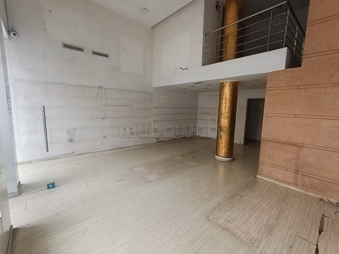 Premium commerciële ruimte van 70m2 te huur - Bd Zerktouni