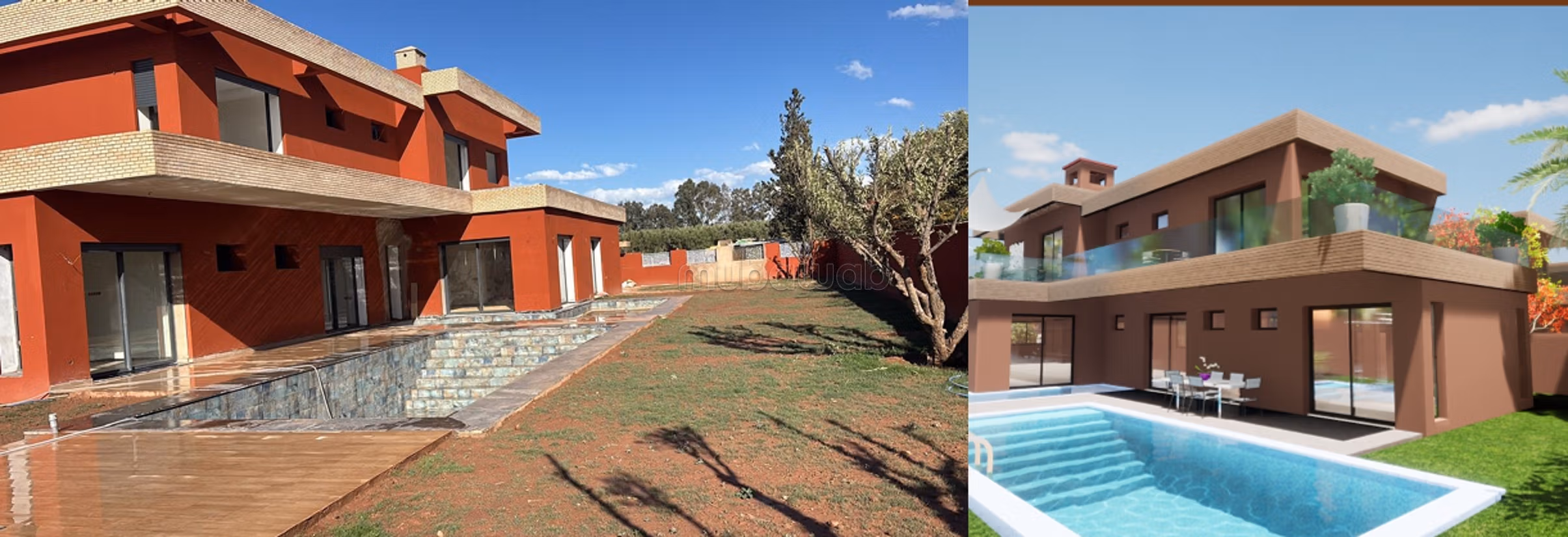 Villa luxe, route Ourika, 15 km Marrakech