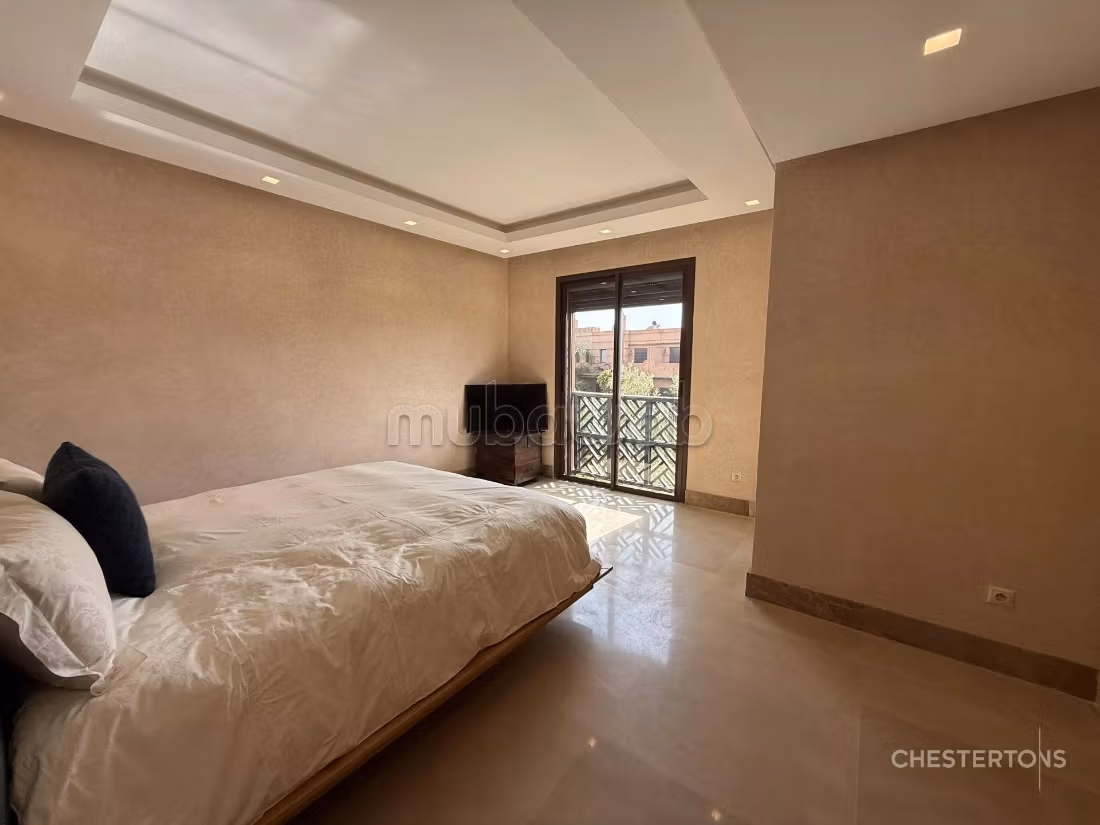 High-standing semi-detached villa with pool on Route de l'Ourika