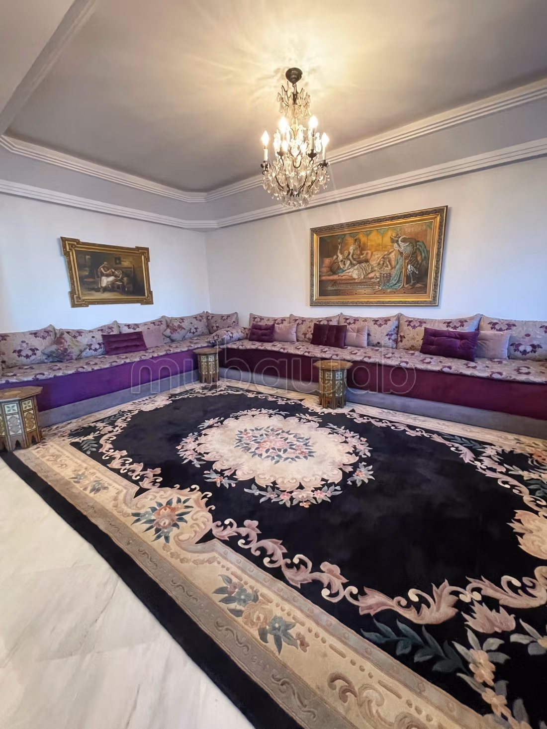 Appartement en location à Les princesses Yasmine signature.
Surface totale 360 m².
Bien meublé — 2