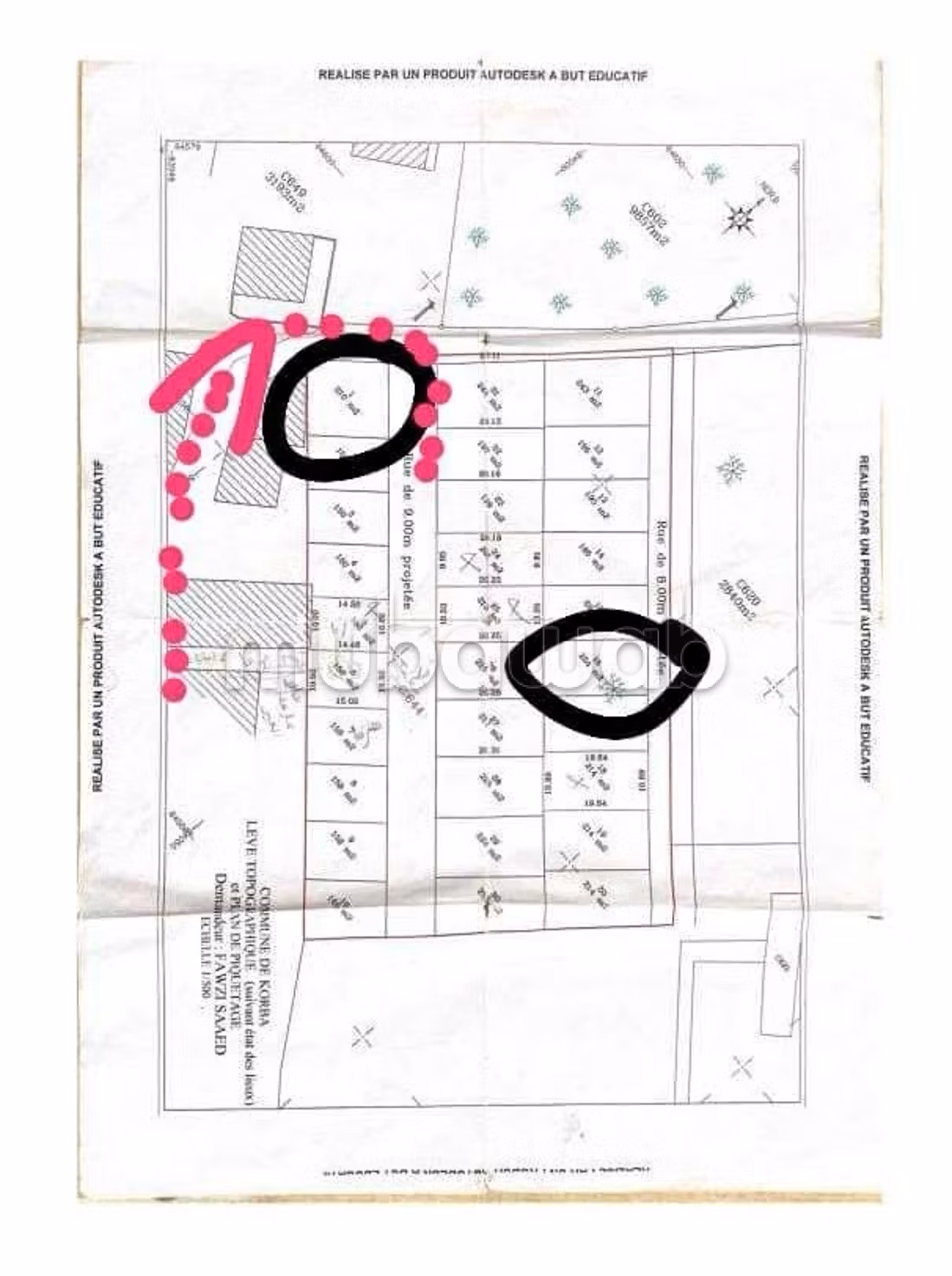 2 terrains à Korba