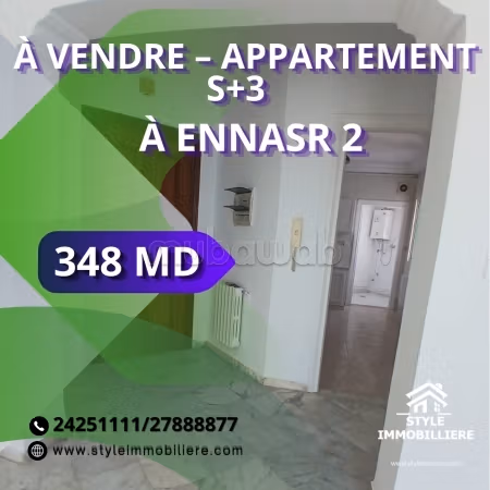 In vendita – appartamento s3 accanto a Ennasr 2