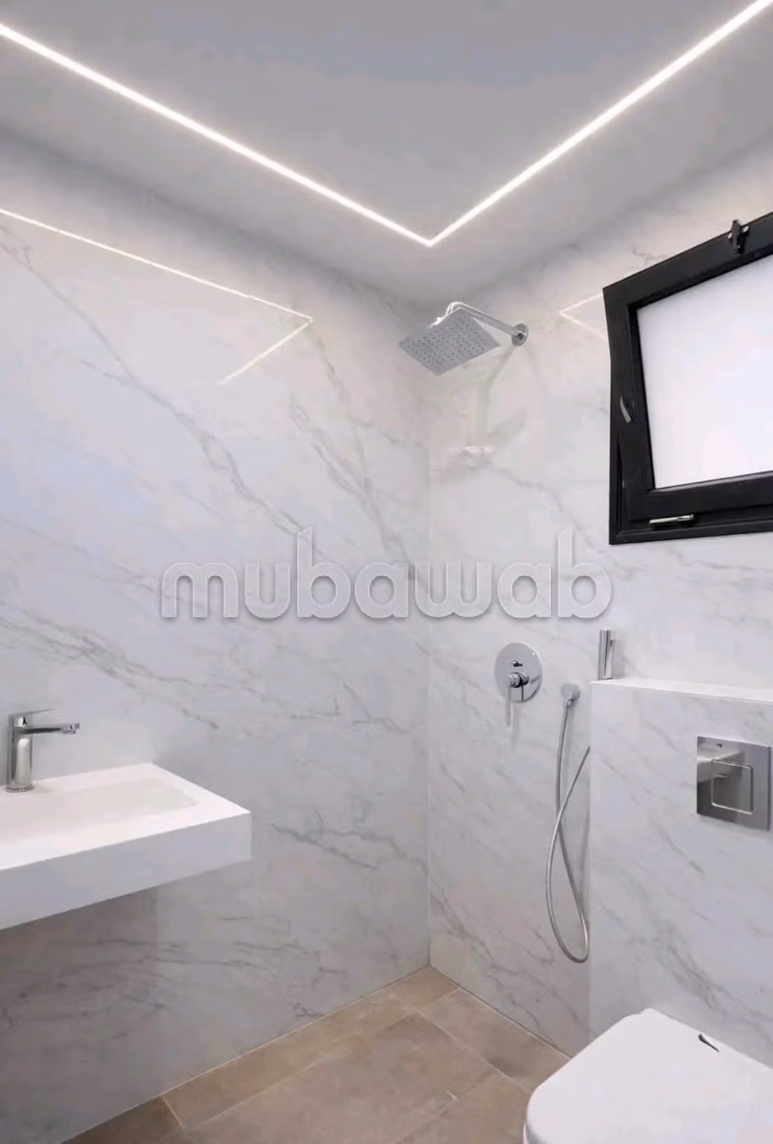 Appartement au RDC avec piscine a plage ezzahra