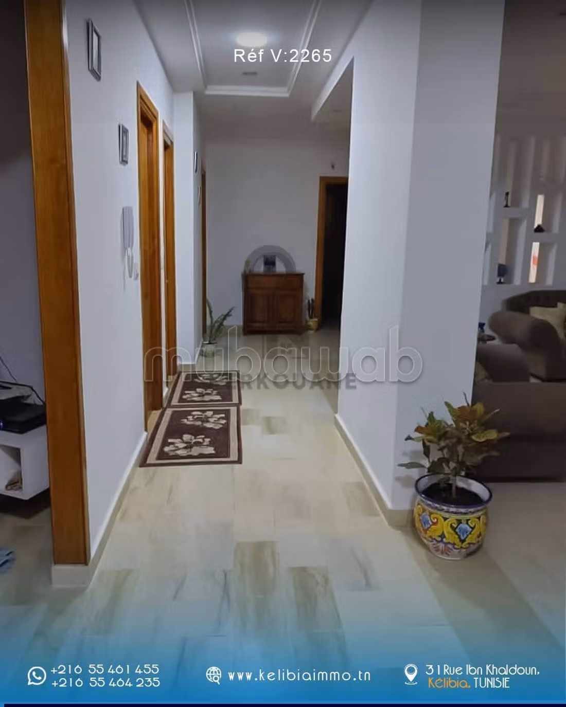 Villa avec garage à Kelibia