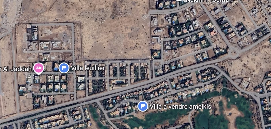 Terrain titré de 1.044 m² à vendre – Atlas Nakhil Amelkis, Marrakech