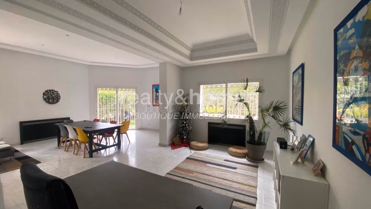 Appartement avec jardin à louer à Hay Riad, Rabat