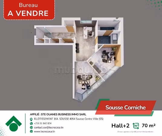 In affitto - Ufficio A2 Sviluppatore Diretto a Trucadero