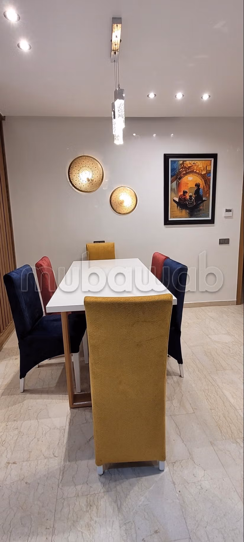 Appartement entièrement meublé à louer longue durée