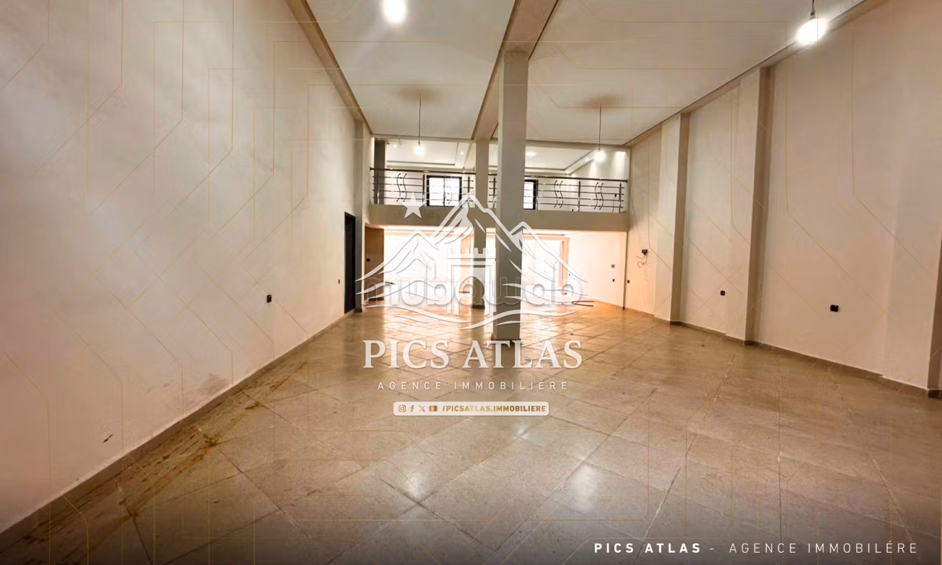 Commercial space for rent – Hay Al Massar – Safi Road – Marrakech