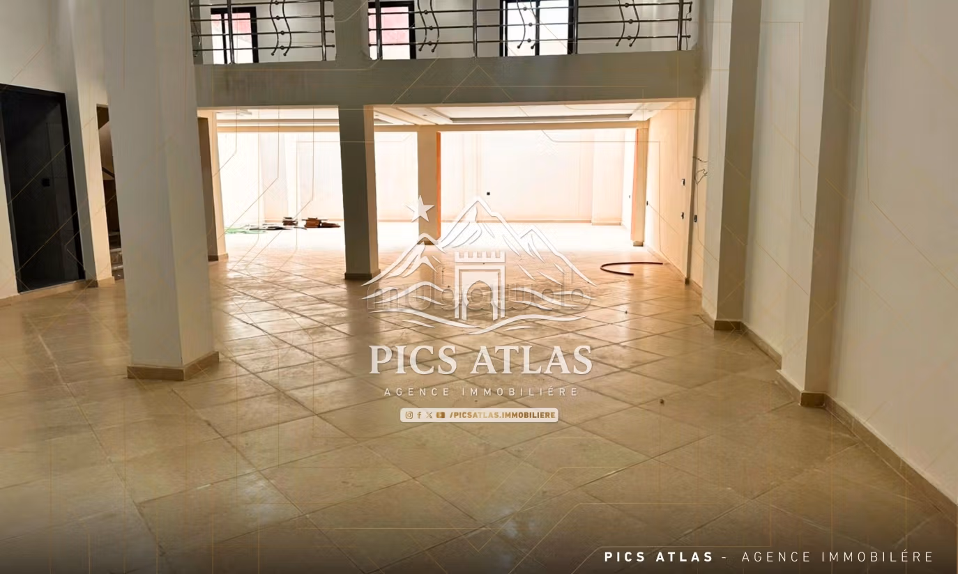 Commercial space for rent – Hay Al Massar – Safi Road – Marrakech