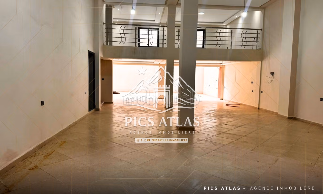 Commercial space for rent – Hay Al Massar – Safi Road – Marrakech
