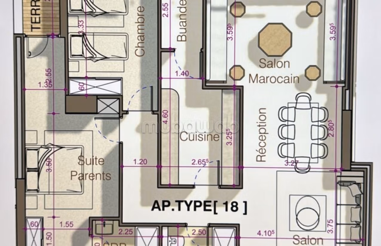 Appartements en vente a tanger projet neuf