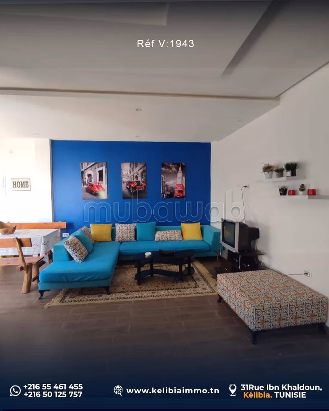 Villa a 400 m de la plage ezzahra hammem el ghzez