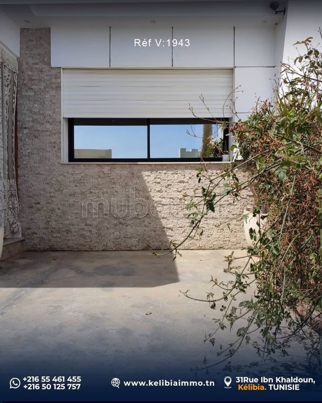 Villa a 400 m de la plage ezzahra hammem el ghzez
