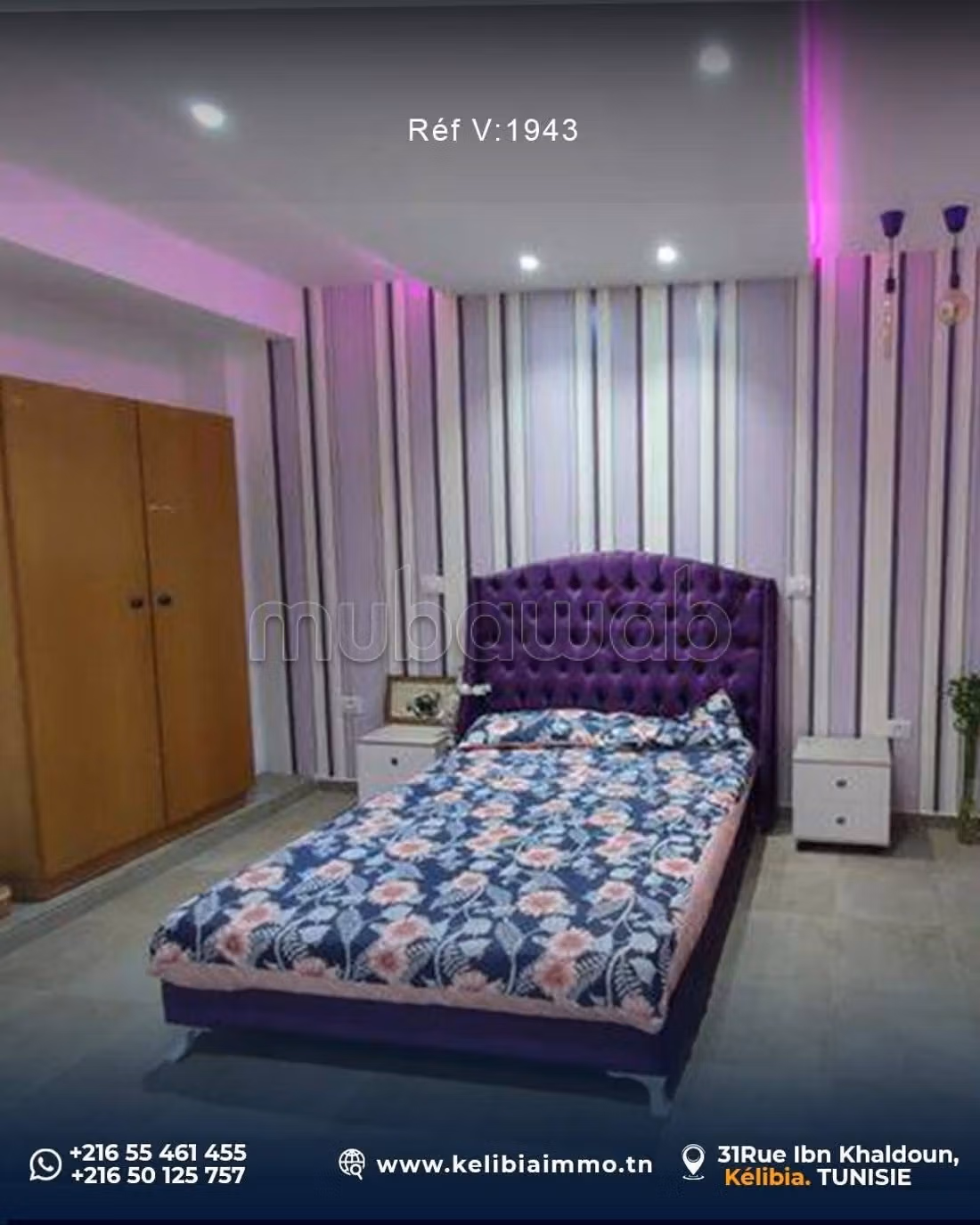 Villa a 400 m de la plage ezzahra hammem el ghzez