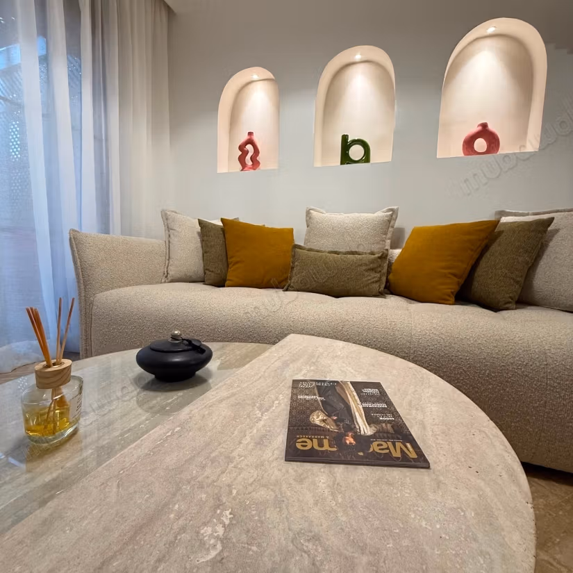 À vendre – Magnifique appartement chic et moderne entièrement meublé à atlas golf