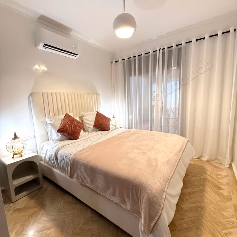 À vendre – Magnifique appartement chic et moderne entièrement meublé à atlas golf
