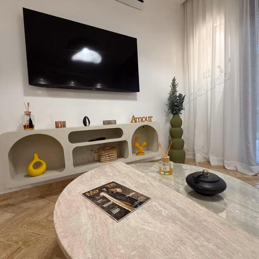 À vendre – Magnifique appartement chic et moderne entièrement meublé à atlas golf
