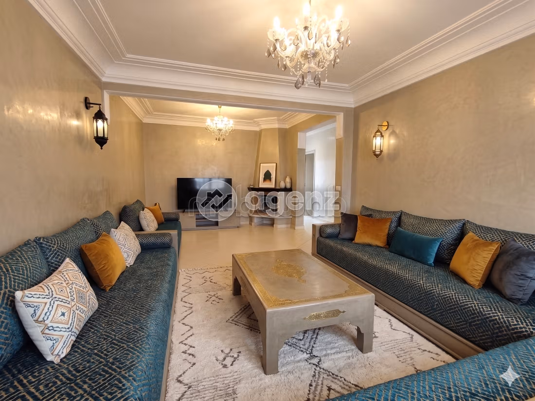 Appartement à louer 93 m², 2 chambres El Mansouria Bensliman...