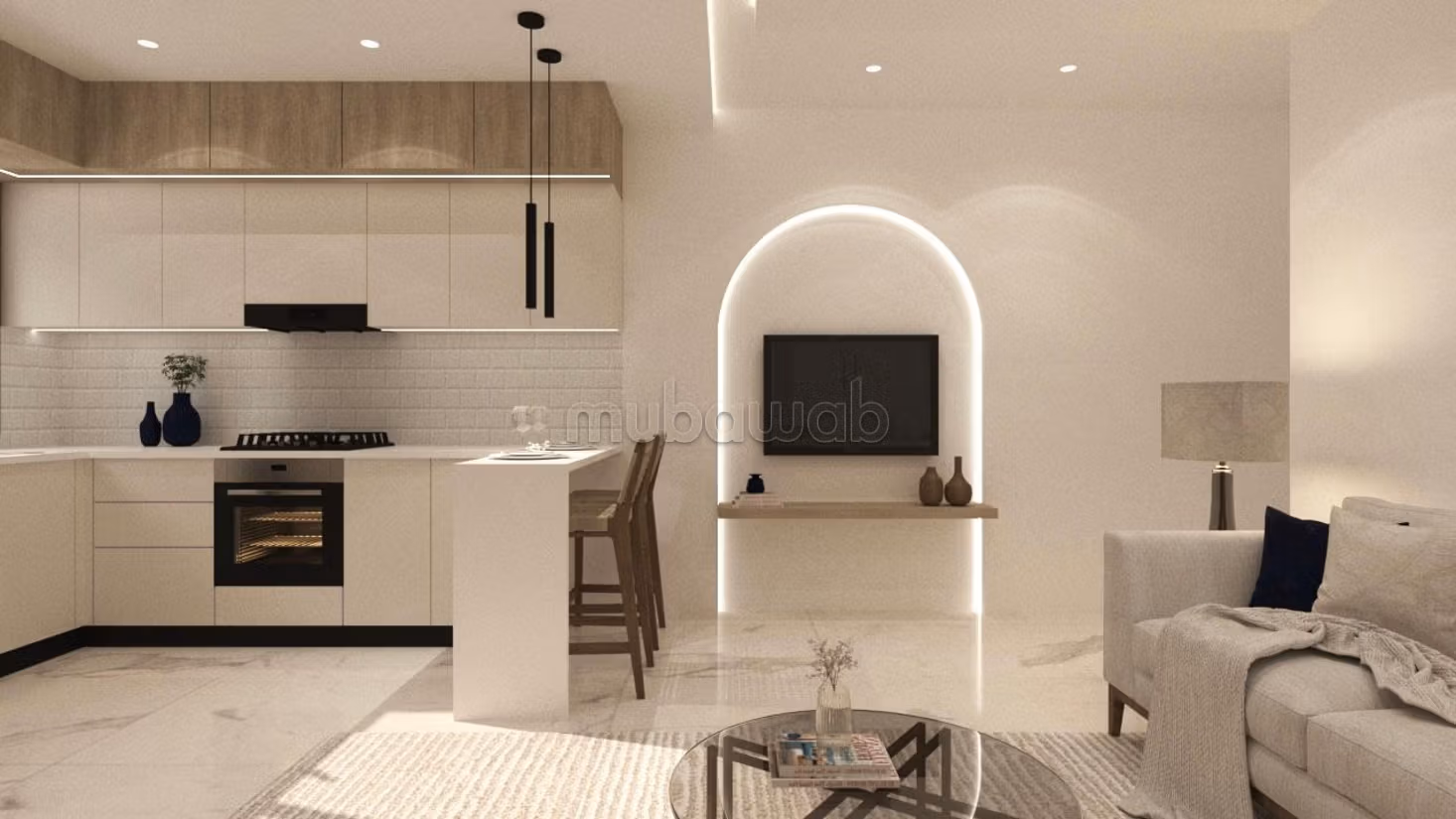Appartement de haut standing a 100 m de la plage