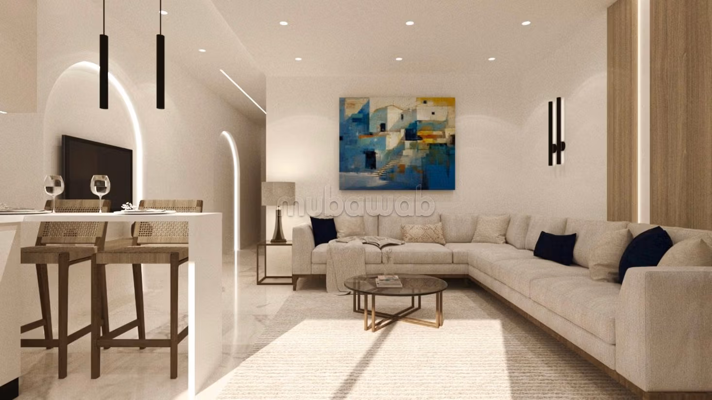 Appartement de haut standing a 100 m de la plage