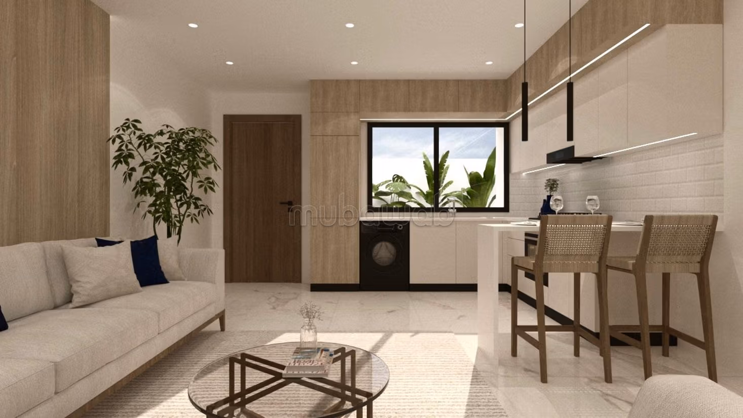 Appartement de haut standing a 100 m de la plage