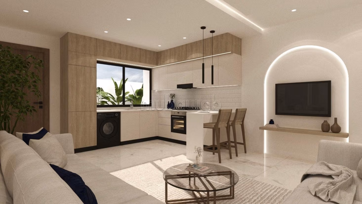 Appartement de haut standing a 100 m de la plage